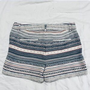 Katherine Barclay Striped Women Shorts - Blue, Pink, White